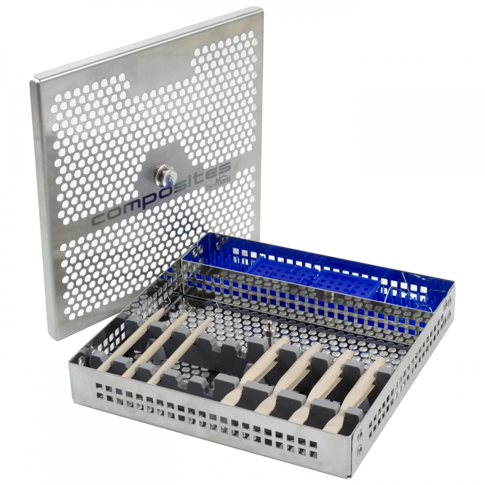 Stainless-steel storage basket